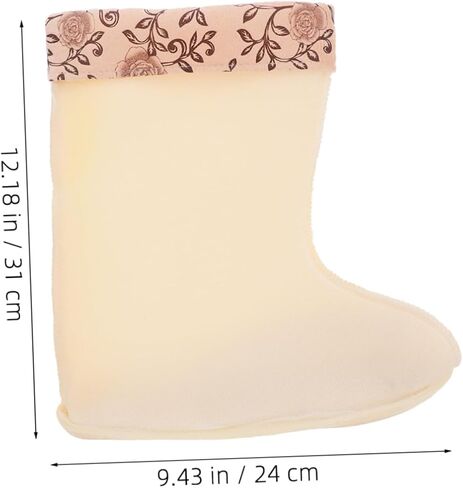 Warm Winter Boot Socks Insulated Rain Boot Liners Waterproof Liner for Women Socks Size 38 in Saudi Arabia