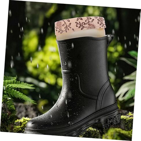Warm Winter Boot Socks Insulated Rain Boot Liners Waterproof Liner for Women Socks Size 38 in Saudi Arabia