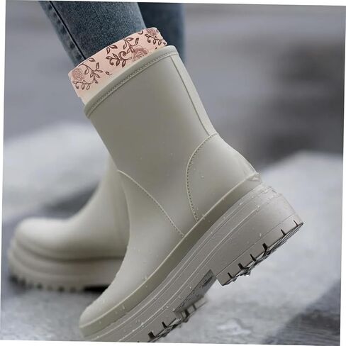 Warm Winter Boot Socks Insulated Rain Boot Liners Waterproof Liner for Women Socks Size 38 in Saudi Arabia