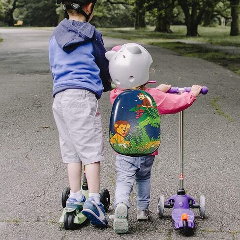 VLIVE Kid Luggage Set for Boys, Boy Hardside Spinner Luggage, Toddler Carry on Luggage w/Wheels (Girafee) in Saudi Arabia