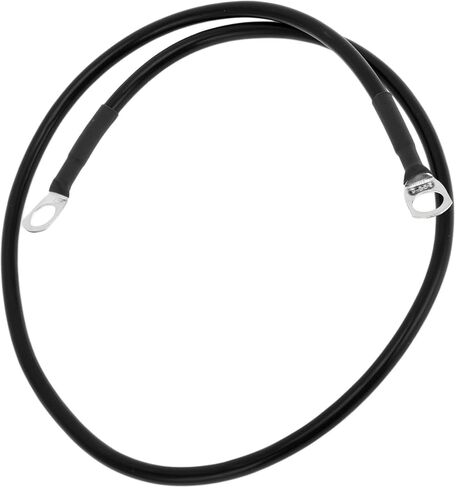1 Pc Battery Inverter Cable 10 AWG Gauge 1.5FT 5/16" Lug Battery Cable Universal for Car Vehicle Boat RV Solar Tinned Copper Black in Saudi Arabia