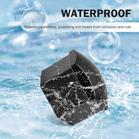 20 PCS Wheel Nut Cap, Hexagonal Nut Dust and Rust Protection Cover with Puller, Plastic Shell Tight Fit Anti-theft Installation Personalized Wheel Decoration, for Most Cars (Red #19 mm) in Kuwait