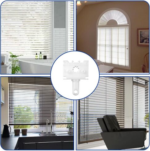 2 Pcs Vertical Blind Wand Control Replacement Parts Control Wand Replacement Repair Accessories Easy Install Window Blinds Repair Kit for Vertical Blind Wands(White) in Saudi Arabia