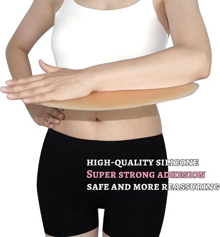 NSSZNUS Silicone Hip Pads Realistic Hip Dip Filler Shapewear Very Soft Lifter Butt Enhancer Silicone Hips Enhancer Thick in Saudi Arabia