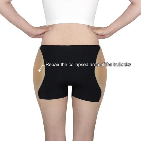 NSSZNUS Silicone Hip Pads Realistic Hip Dip Filler Shapewear Very Soft Lifter Butt Enhancer Silicone Hips Enhancer Thick in Saudi Arabia