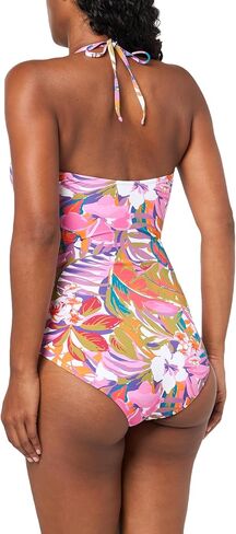 Profile by Gottex Women's Standard Tropikaia Tie Front One Piece in Saudi Arabia