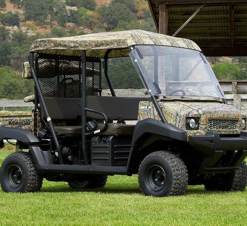 2005-2017 Kawasaki Mule 3010 4010 Trans4x4 Camo Fabric Roof Kaft4-007rtx in Saudi Arabia