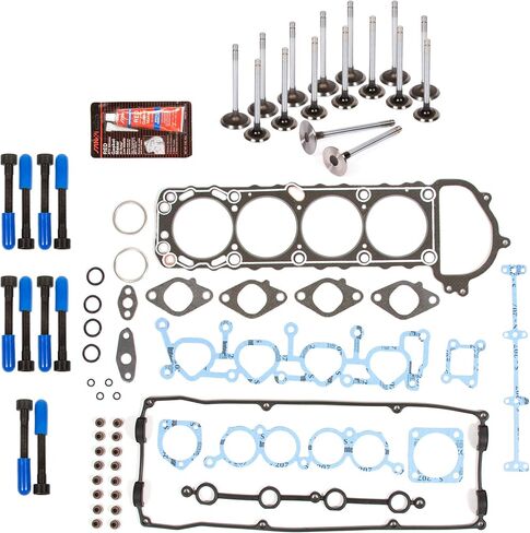 Evergreen Hshbiev3003c حشية الرأس مجموعة صمامات العادم مدخل متوافقة مع 91-94 نيسان 240SX 2.4L DOHC KA24DE in Kuwait