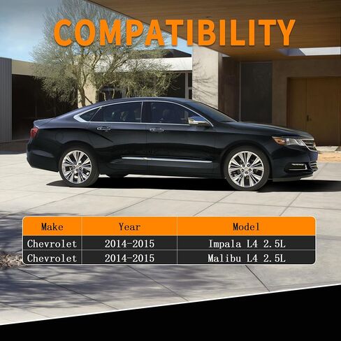 Engine Variable Timing Oil Control Valve VVT Solenoid Compatible with Chevrolet Malibu Impala 2.5L 2014-2015, Replace# 12633613 19419980 916-806 918-806 in Saudi Arabia