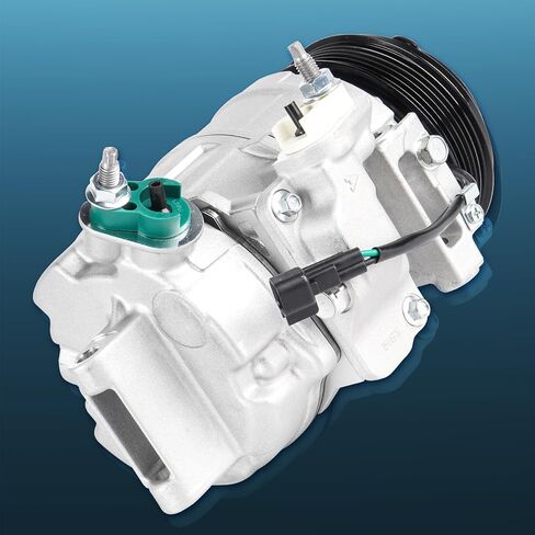 TadaMark A/C Air Conditioner Compressor With Clutch Fit for Ford Explorer 3.5L (Manual Control Valve Compressor) 2011-2019 [NOT FIT turbocharged], for Police Interceptor Utility 3.7L 2013-2015 in Saudi Arabia