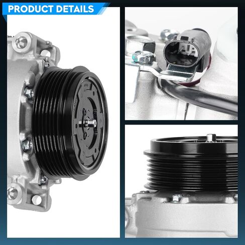 Air Conditioner AC Compressor with Clutch Fit for Mercedes-Benz B200 2.0L 2006-2011 for C230 2.3L 2002 for C240 2.6L 2001-2005 for C320 3.2L 2001-2005 in Saudi Arabia