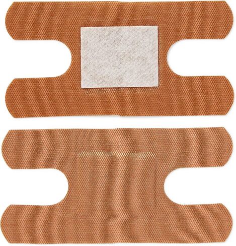 Curad Fabric Adhesive Knuckle Bandages, Finger Bandages for Knuckles (Pack of 100), Natural in Saudi Arabia