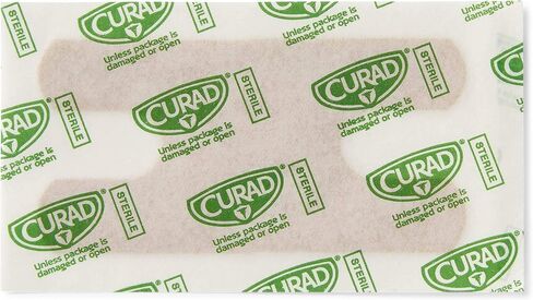 Curad Fabric Adhesive Knuckle Bandages, Finger Bandages for Knuckles (Pack of 100), Natural in Saudi Arabia