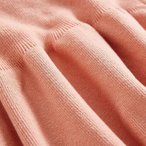 Baby Girl Long Sleeve Ruffle Bodysuit Dress Pleated Hem Pink Tutu Fall Clothes My First Thanksgiving Ugly Christmas Outfits 0-3 Months Snap Up Knit Sweater Winter Romper Brown 6-12 Months in Saudi Arabia