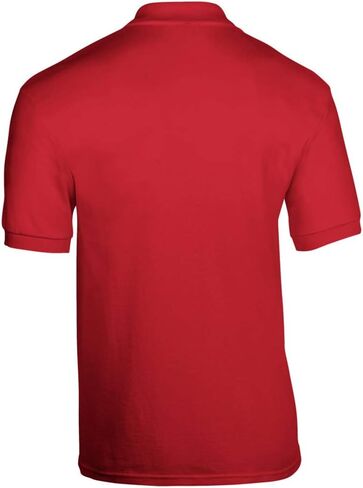 Gildan Adult DryBlend Jersey Short Sleeve Polo Shirt (S) (Red) in Saudi Arabia
