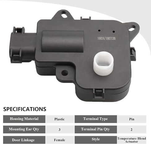 604-001 Temperature Blend Door Actuator for Jeep 1999-2004 Grand Cherokee, w/Automatic Temperature Control, 4.0/4.7L Sport Utility-4 Door in Saudi Arabia