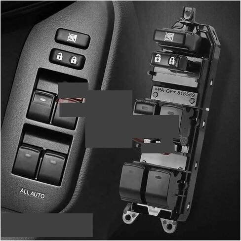 مفتاح نافذة الطاقة الرئيسية ملائمة لـ Land Cruiser 200 Prado 150 Allion Fit لـ Camry Alphard Fit for Corolla (1 مجموعة اليسار) in Saudi Arabia