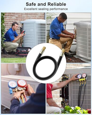 ترقية خرطوم HVAC 1/2 بوصة ، خراطيم التبريد عالية التدفق 6 '، 1/2 "إلى 1/2" خراطيم التبريد المعتمدة in Kuwait
