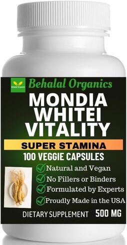 Mondia Whitei Natural Pure Supplement (Mulondo, Entengo, Mukombero, Gondolosi, White Ginger) in Saudi Arabia