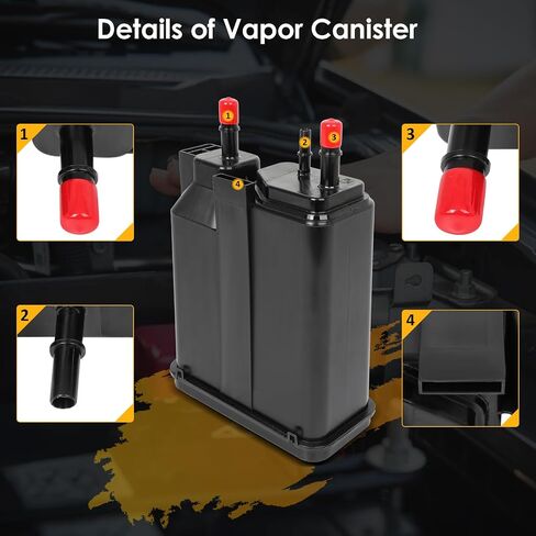 Vapor Canister Replace OE 15137021 Compatible With 2004-2019 for Chevrolet Express 3500;2004-2013 for Chevrolet Silverado 1500;2004-2019 for GMC Savana 3500 in Saudi Arabia