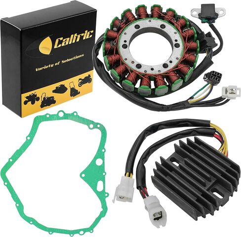 Caltric Stator Regulator Rectifier & Gasket Compatible With Arctic Cat 400 Fis Man 2X4 4X4 2003-2008 in Saudi Arabia