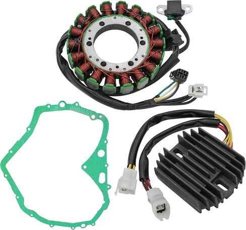 Caltric Stator Regulator Rectifier & Gasket Compatible With Arctic Cat 400 Fis Man 2X4 4X4 2003-2008 in Saudi Arabia