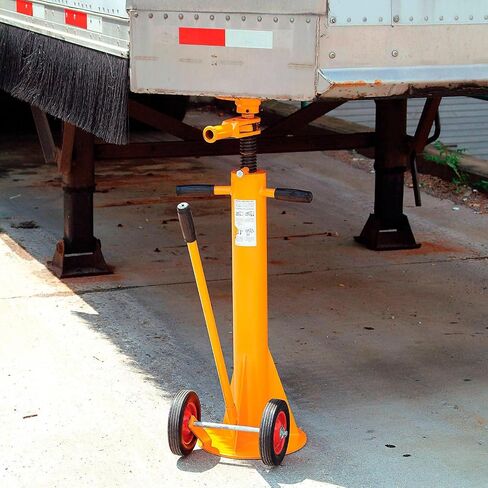 الصناعي العالمي 100000 رطل السعة الثابتة قياسية Duty Duty Trailer Stabilizing Jack Stand in Saudi Arabia
