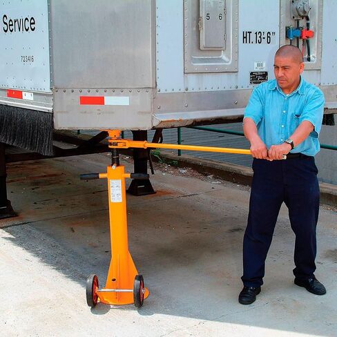 الصناعي العالمي 100000 رطل السعة الثابتة قياسية Duty Duty Trailer Stabilizing Jack Stand in Saudi Arabia