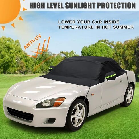 Waterproof Car Cover Compatible with Honda S2000 1999-2009, 300D All Weather Car Covers with Inner Cotton for Dust Snow Rain Protection(AP1,AP2,CR Roadster/Hardtop) in Saudi Arabia
