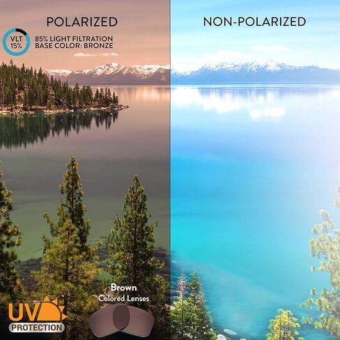 Apex Lenses Polarized Replacement Lenses for Von Zipper Suplex Sunglasses in Kuwait