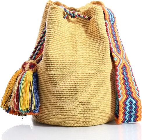 WYOU Utopia classics Hobo Bag Wayuu Crochet, Large in Saudi Arabia
