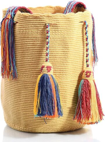 WYOU Utopia classics Hobo Bag Wayuu Crochet, Large in Saudi Arabia