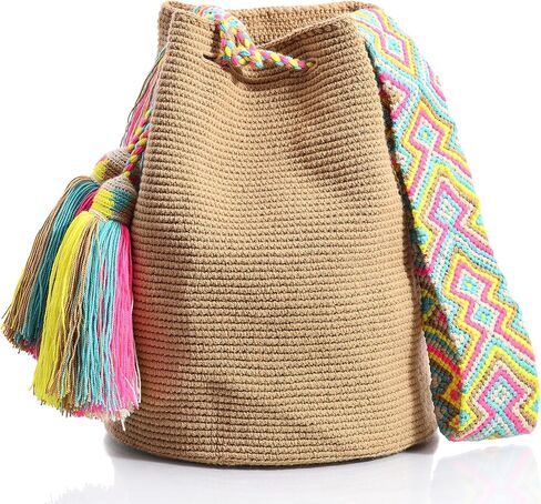 WYOU Utopia classics Hobo Bag Wayuu Crochet, Large in Saudi Arabia