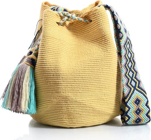 WYOU Utopia classics Hobo Bag Wayuu Crochet, Large in Saudi Arabia