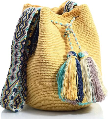 WYOU Utopia classics Hobo Bag Wayuu Crochet, Large in Saudi Arabia