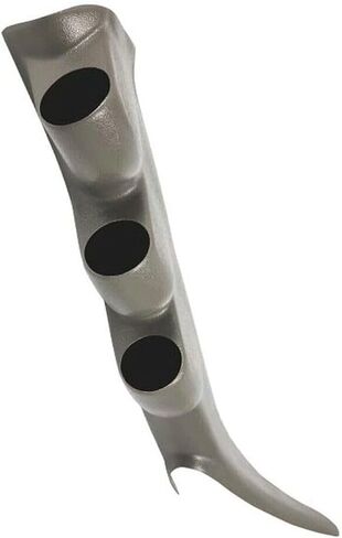 Gray Triple Gauge 52mm Bailar ABS Plastic for Silverado 1500/1500HD/2500HD/3500 Classic 07 for Silverado 1500/2500 00-06 for Silverado 1500HD 01-03 05-06 in Kuwait