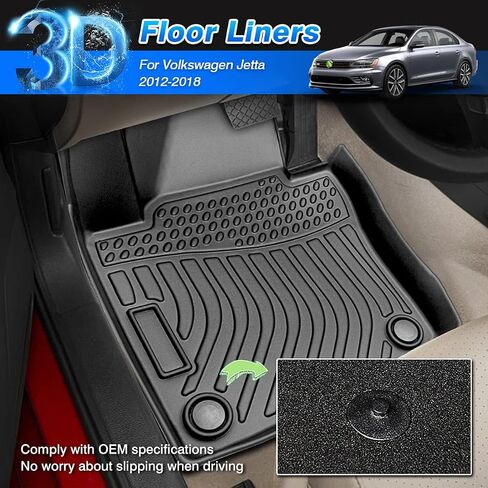 Cartist مناسب خصيصًا لحصائر الأرضية Subaru Outback/Legacy 2015-2019 بطانات أرضية لجميع الأحوال الجوية الصف الأول والثاني ثلاثي الأبعاد TPE غطاء سجاد مقاوم للماء عالي التحمل in Saudi Arabia