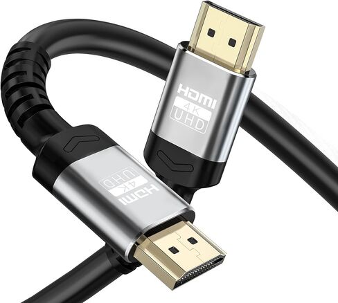 Fiber Optic HDMI Cable 200ft,18Gbps 4K@60Hz(4:4:4) Unidirectional Active 2.0 Cord,Support HDR10 eARC HDCP 2.2 3D CEC Atmos DTS:X, Ultra high Speed Flexible and Slim（60m） in Kuwait