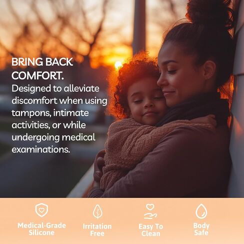 Bliss Comfort 4-Dilator Kit - Premium Soft Silicone - Pelvic Floor Muscle Exerciser Trainer - Small Sizes 1-4. The Ideal First Step. Bonus Bliss Glide, $8 Value! in Saudi Arabia