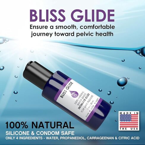 Bliss Comfort 4 -Dilator Kit - سيليكون ناعم متميز - مدرب تمرين عضلات الحوض - أحجام صغيرة 1-4. الخطوة الأولى المثالية. مكافأة النعيم انزلاق ، 8 دولارات قيمة! in Saudi Arabia