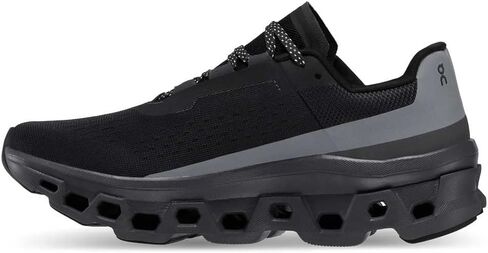 ON Cloudmonster Lumos Womens Shoes Size 7, Color: Black-Black in Saudi Arabia