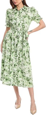Anne Klein Women's Shirt Dress with Puff Sleeves in Saudi Arabia
