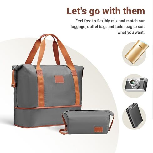 Joyway Carry on Luggage Sets 3 Piece with Spinner Wheels,Hardside 20 Inch Carry-on Suitcase 22x14x9 Airline Approved with Combination Lock, Grey Brown in Kuwait