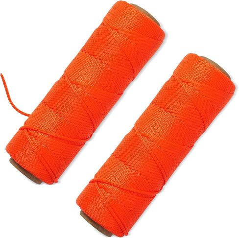 Mason Line Nylon String Line, 250Ft #18 Braided Twine String for Gardening, Garden Tomato String Twine, Premium Construction String Line Level for Masonry Tools, Outdoor Kite String in Saudi Arabia