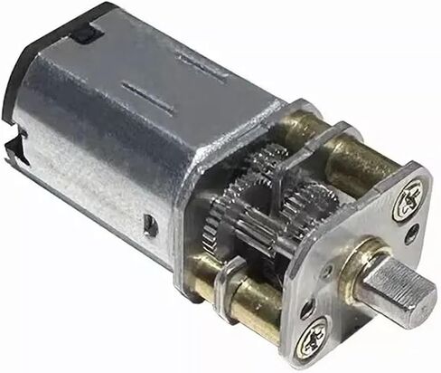 N20 Micro Metal Gear Motor 3.6V 230 دورة في الدقيقة للبراغي الكهربائي منخفض السرعة DIY مشاريع عزم الدوران ارتفاع 1.6 كجم. in Kuwait