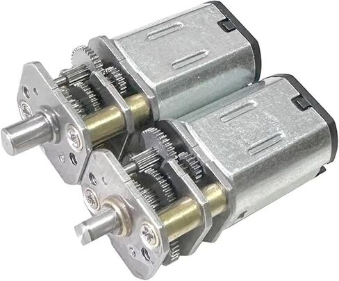 N20 Micro Metal Gear Motor 3.6V 230 دورة في الدقيقة للبراغي الكهربائي منخفض السرعة DIY مشاريع عزم الدوران ارتفاع 1.6 كجم. in Kuwait