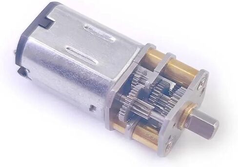 N20 Micro Metal Gear Motor 3.6V 230 دورة في الدقيقة للبراغي الكهربائي منخفض السرعة DIY مشاريع عزم الدوران ارتفاع 1.6 كجم. in Kuwait