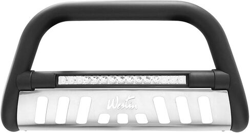 Westin 32-3955L Ultimate LED Bull Bar Fits 2019-2025 Silverado 1500 2022 Silverado 1500 Ltd (EXC 2019 LD) Black in Saudi Arabia