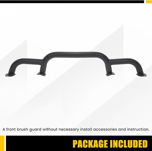 Kuafu Front Bumper Brush Guard Bar Bar Bar متوافق مع 2018-2024 Jeep Wrangler JL Gladiator JT Triple Hoop Pumper Bar Winch & Grille Grille Guard Protector Protection for 82216474aa Steel Powder in Saudi Arabia