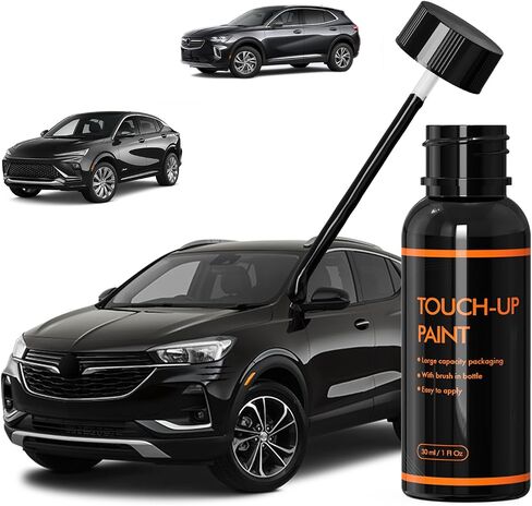 WA8555 GBA Black/Black Onyx Touch Up Paint لـ Buick ، مجموعة إصلاح خدش الطلاء DIY ، ودهانات السيارات ، وإصلاح سريع وسهل إصلاح الخدش لاكروس/Regal/Verano in Kuwait